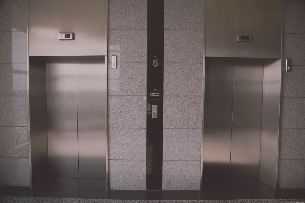 build muscle in an elevator