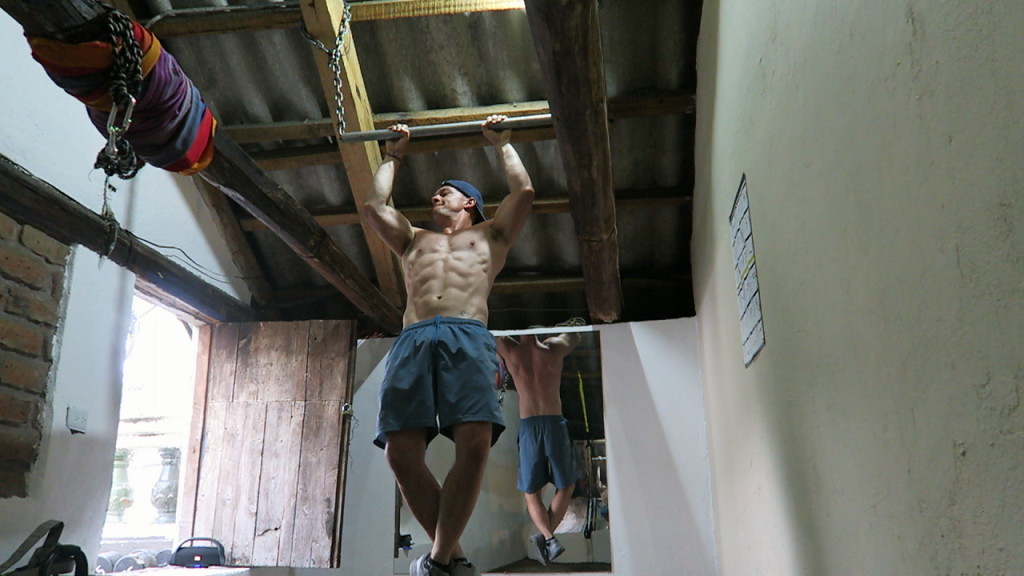 bodyweight training, home gym, pull ups